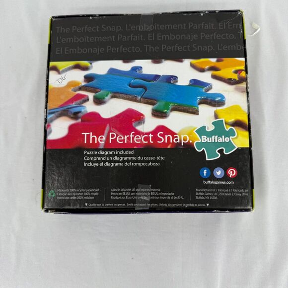 750 Piece Jigsaw Puzzle Cities in Color Brooklyn Flower Market - Picture 4 of 5